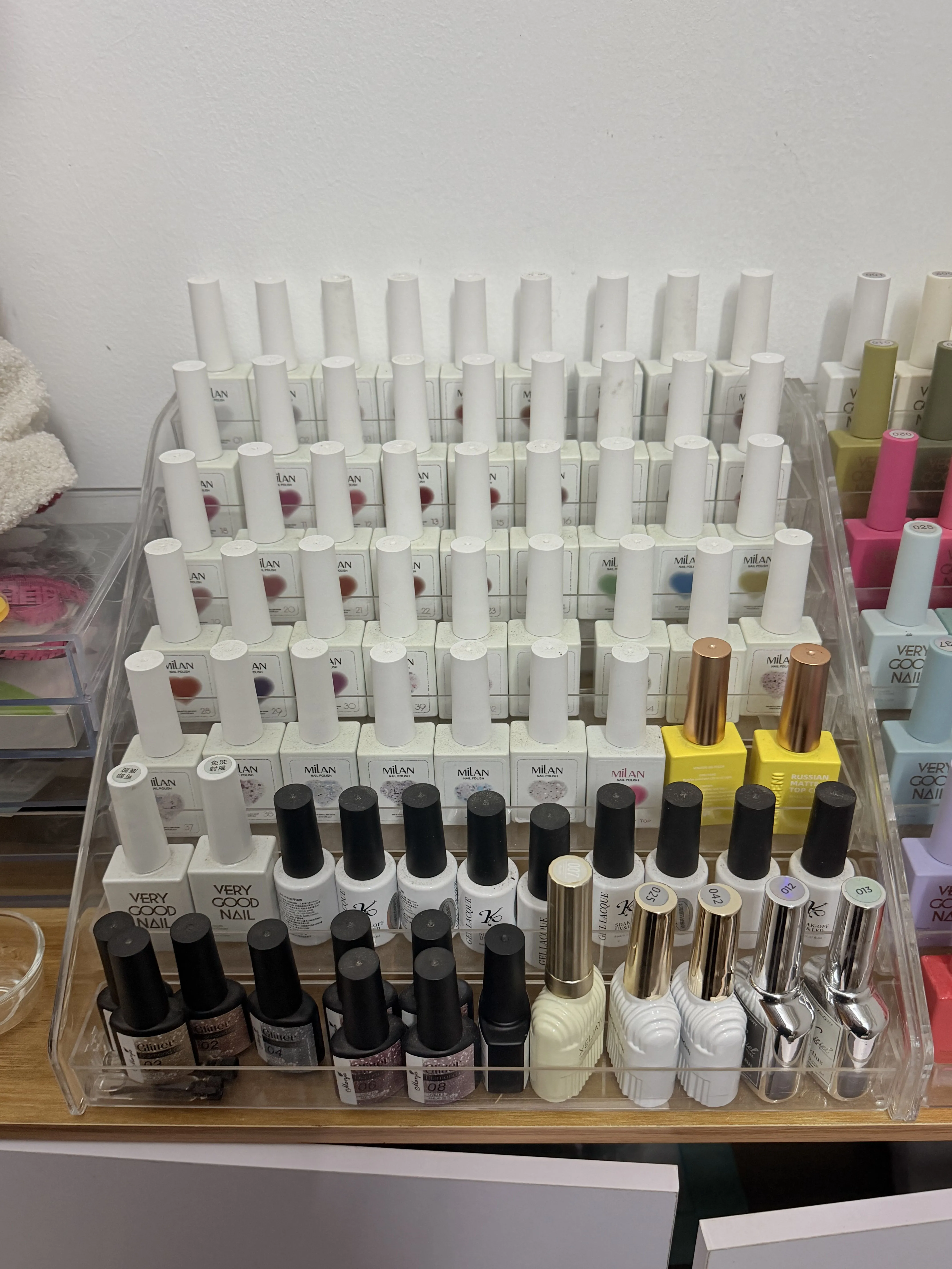 4 bộ sơn gel , thạch trong , thạch mù , mắt mèo kèm bản màu đầy đủ , tặng kệ 999817