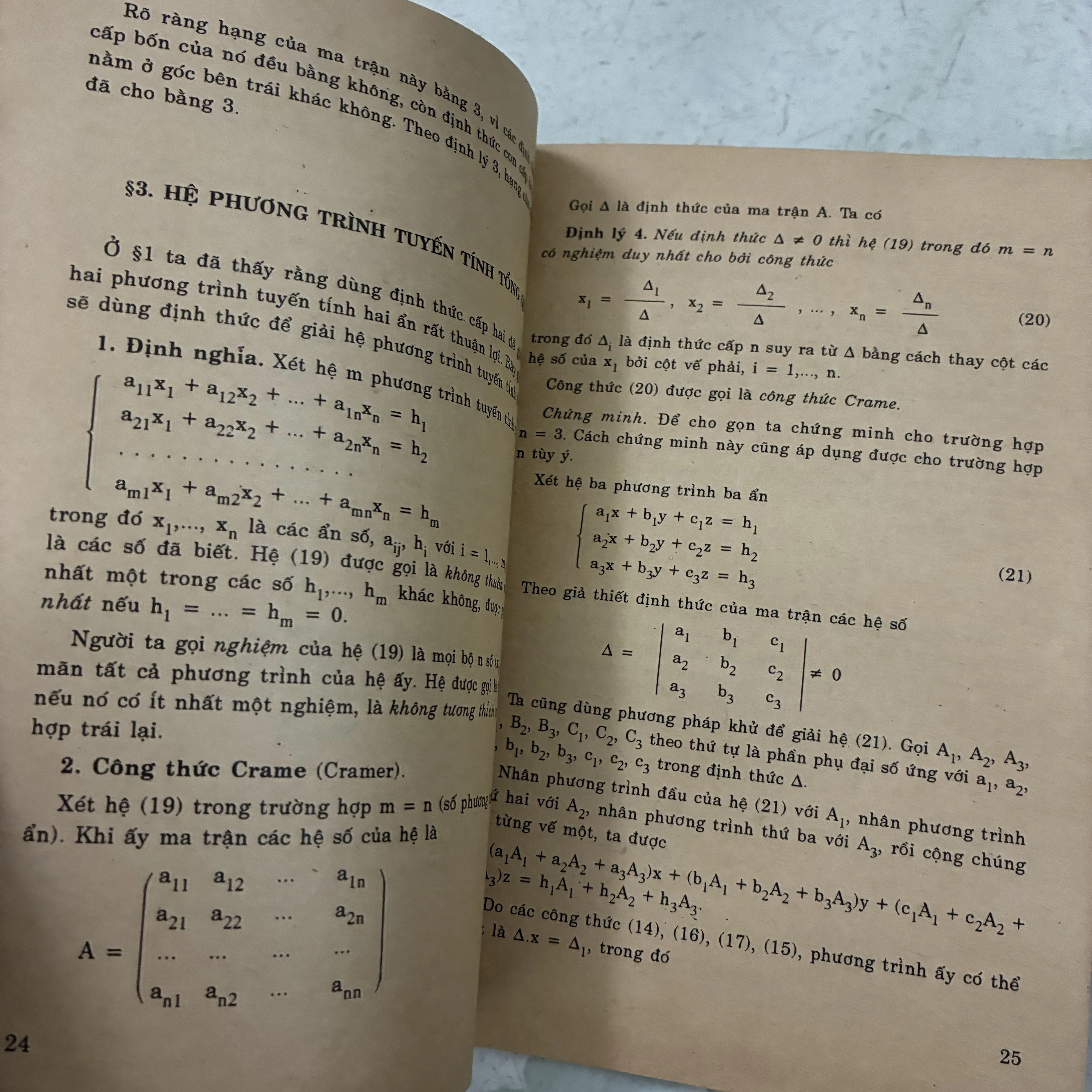 Toán học cao cấp Tập 1 (2 phần) 1005548
