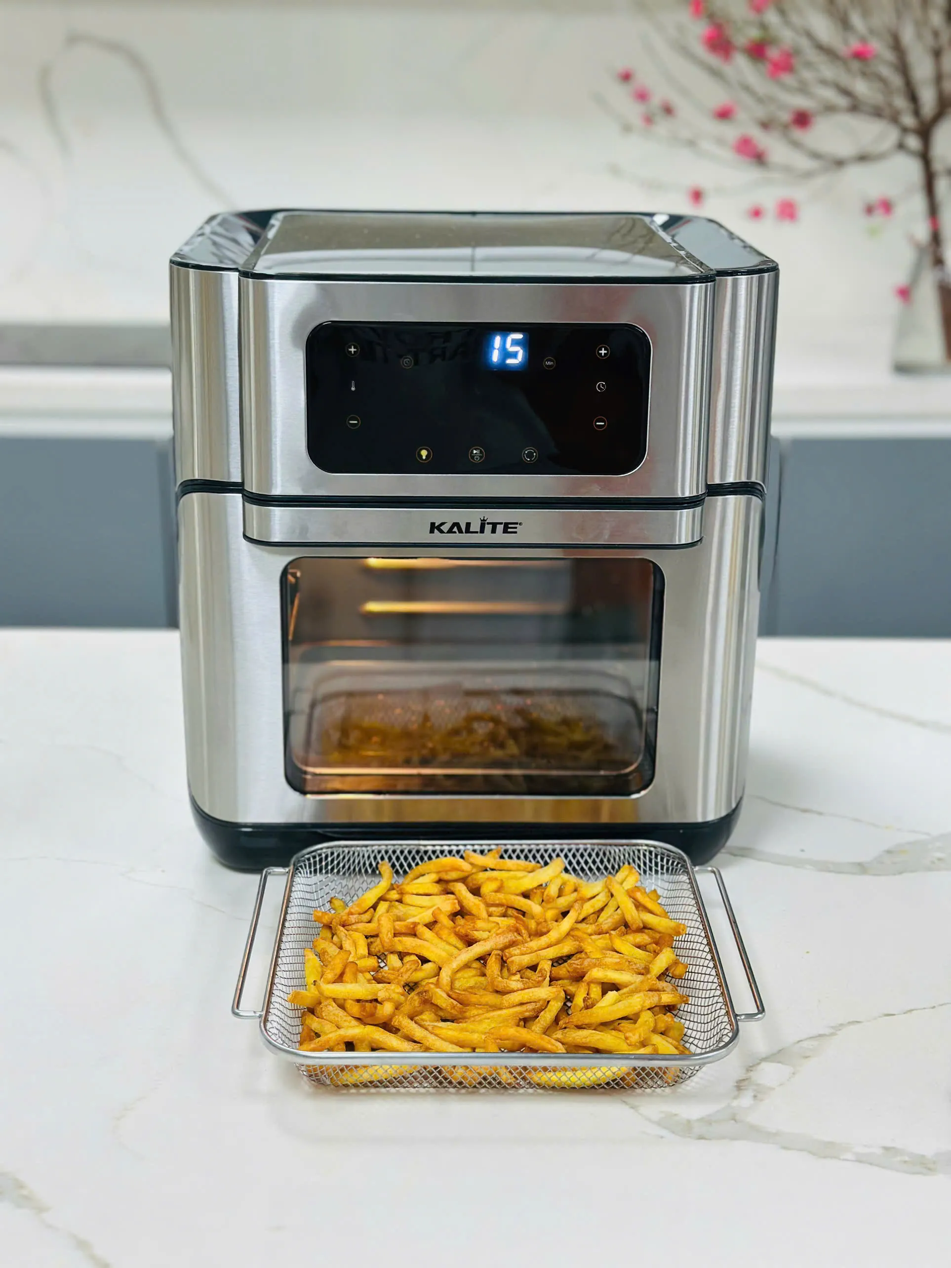 NỒI CHIÊN KHÔNG DẦU CỠ ĐẠI KALITE AIR PRO – DUNG TÍCH 12L