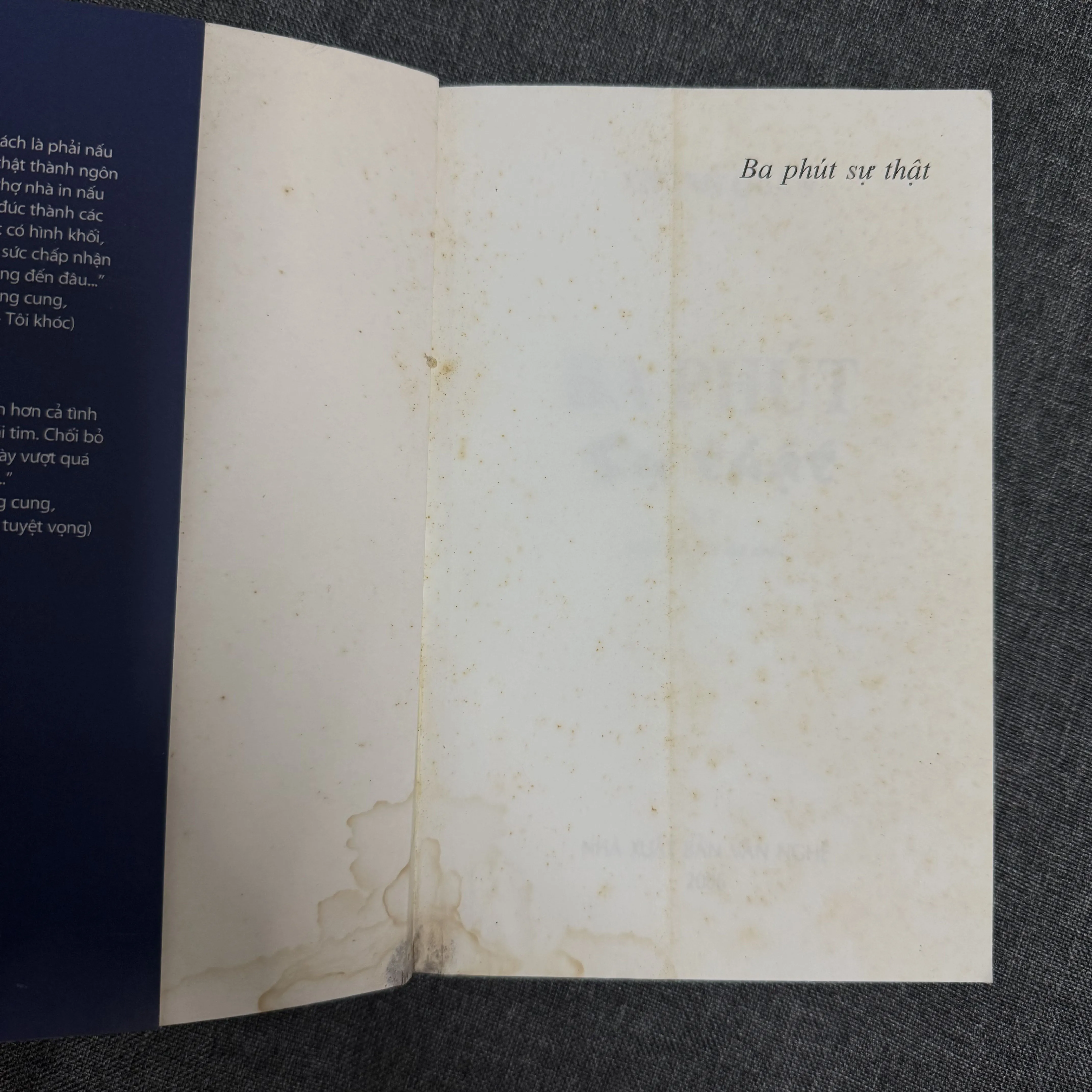 Ba phút sự thật - Phùng Quán 996785