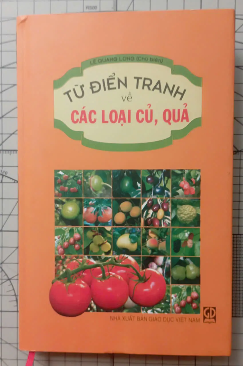 Từ điển tranh các loại củ quả - Lê Quang Long