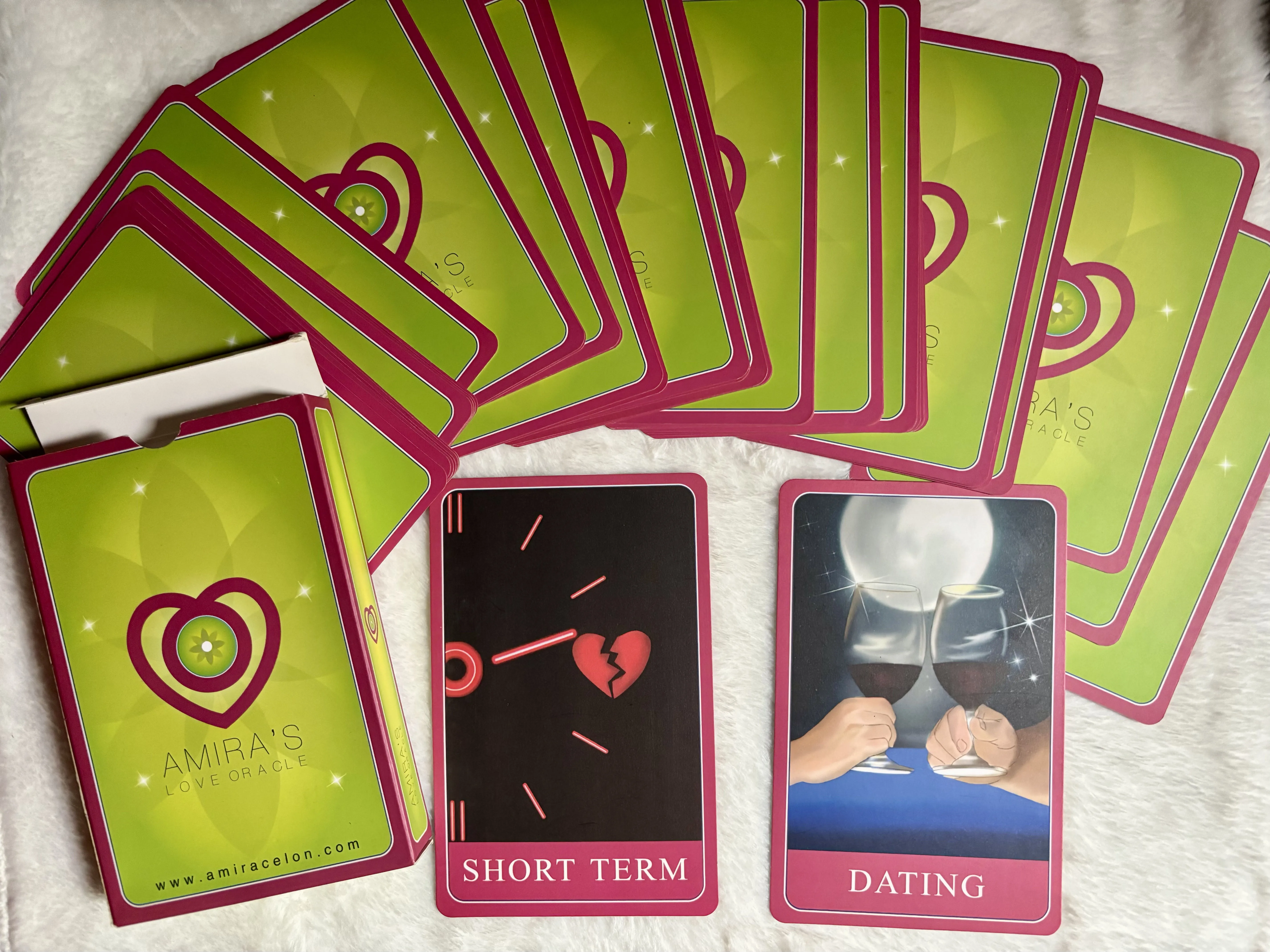 (Size Gốc) Bộ bài Oracle Amira's Love 44 Lá Dày Dặn 751429