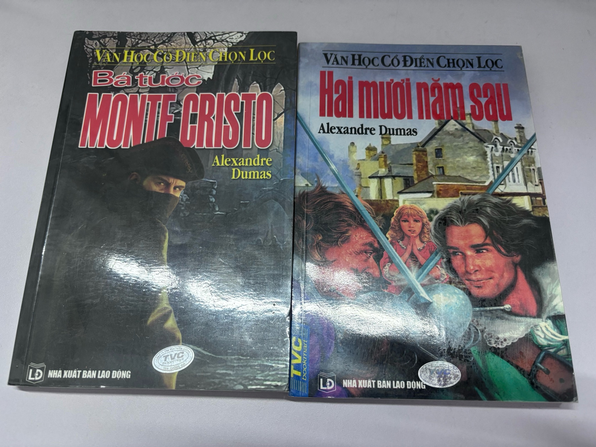Combo 2c Bá tước Monte Cristo và Hai mươi năm sau