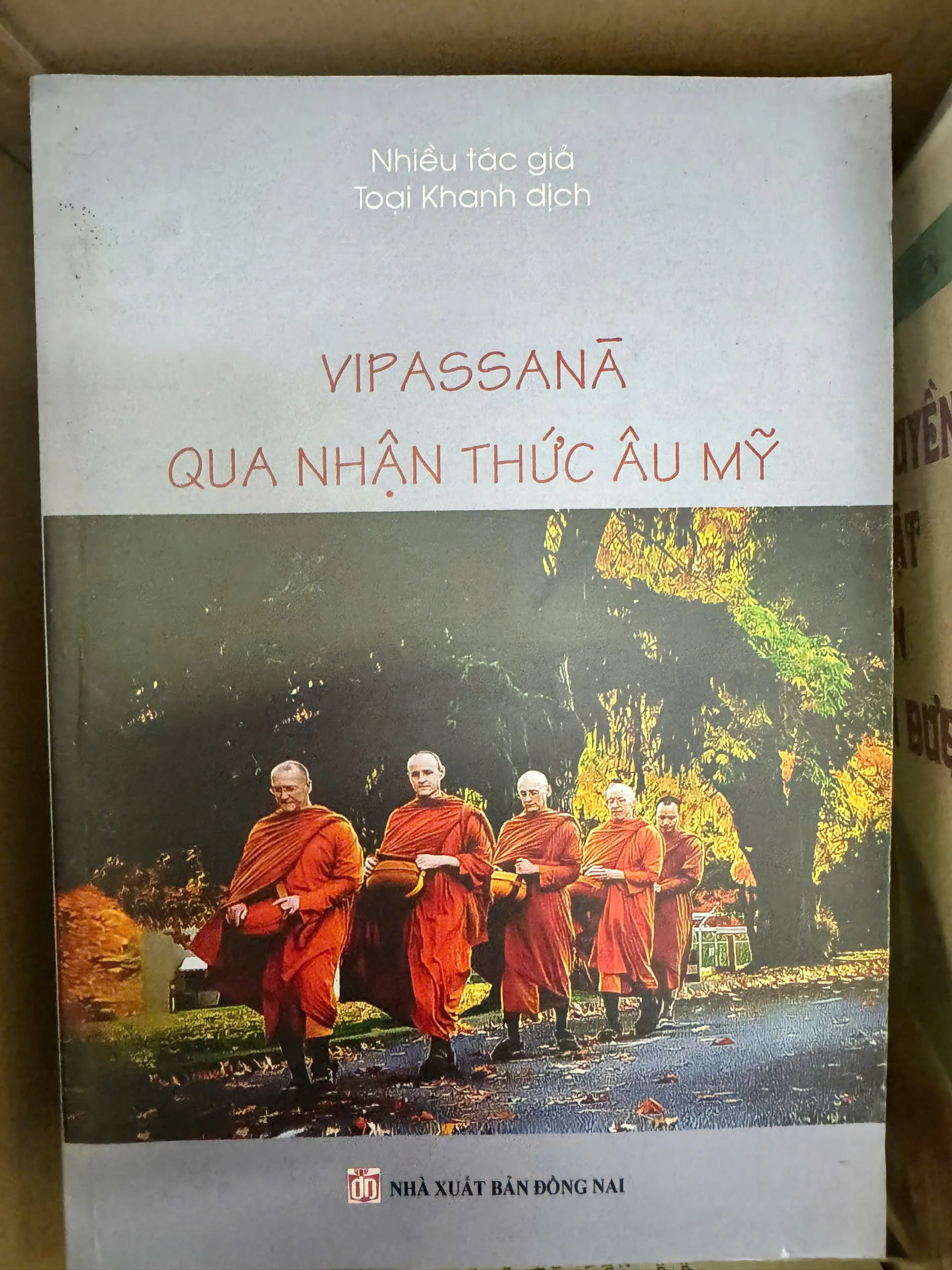 SÁCH VIPASANA QUA NHẬN THỨC ÂU MỸ 100K