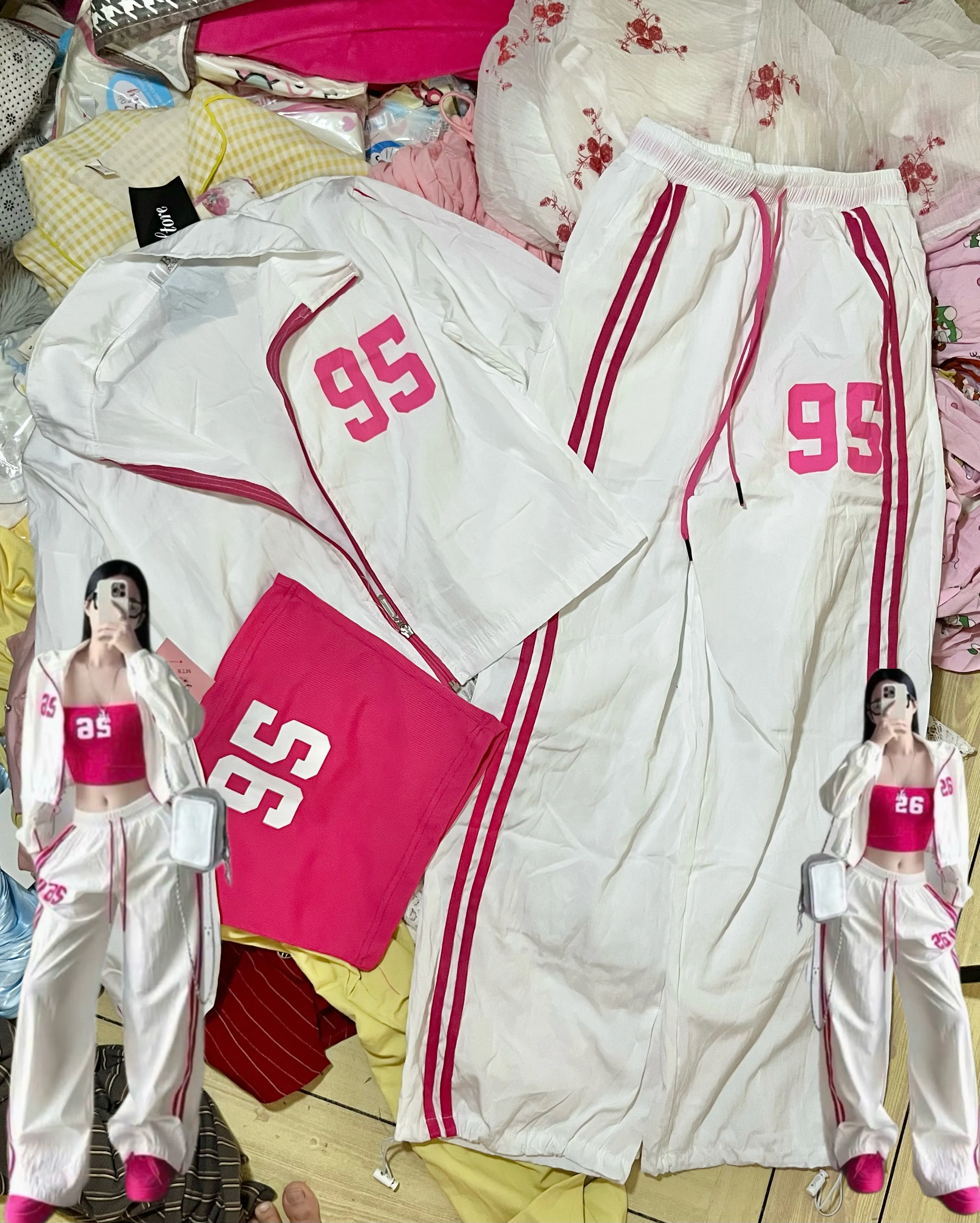 Set 3 món new 99% hàng loại 1 chuẩn form mẫu mặc