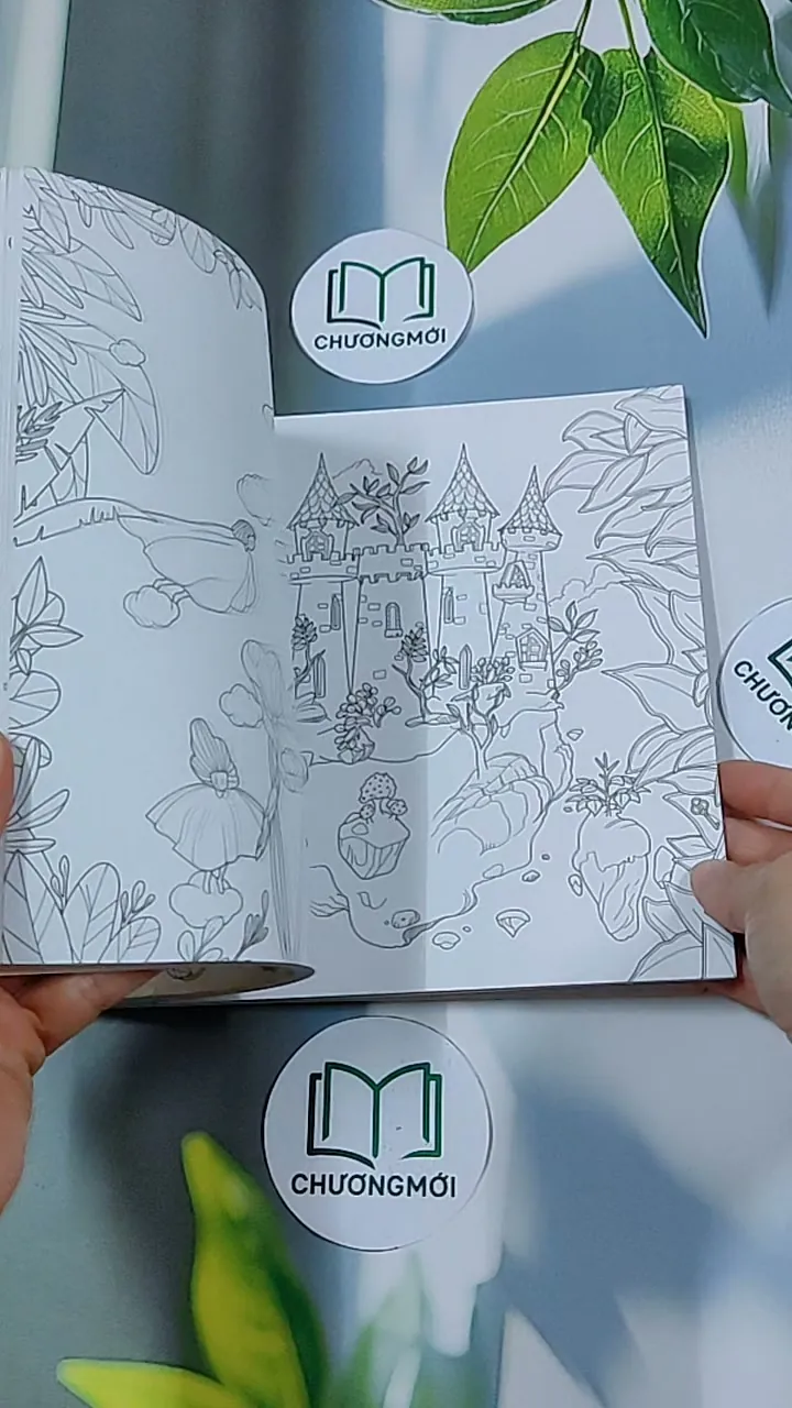 Sách Tô Màu: Ngày Xưa (mới chưa tô) - Irene Ritonga 634458