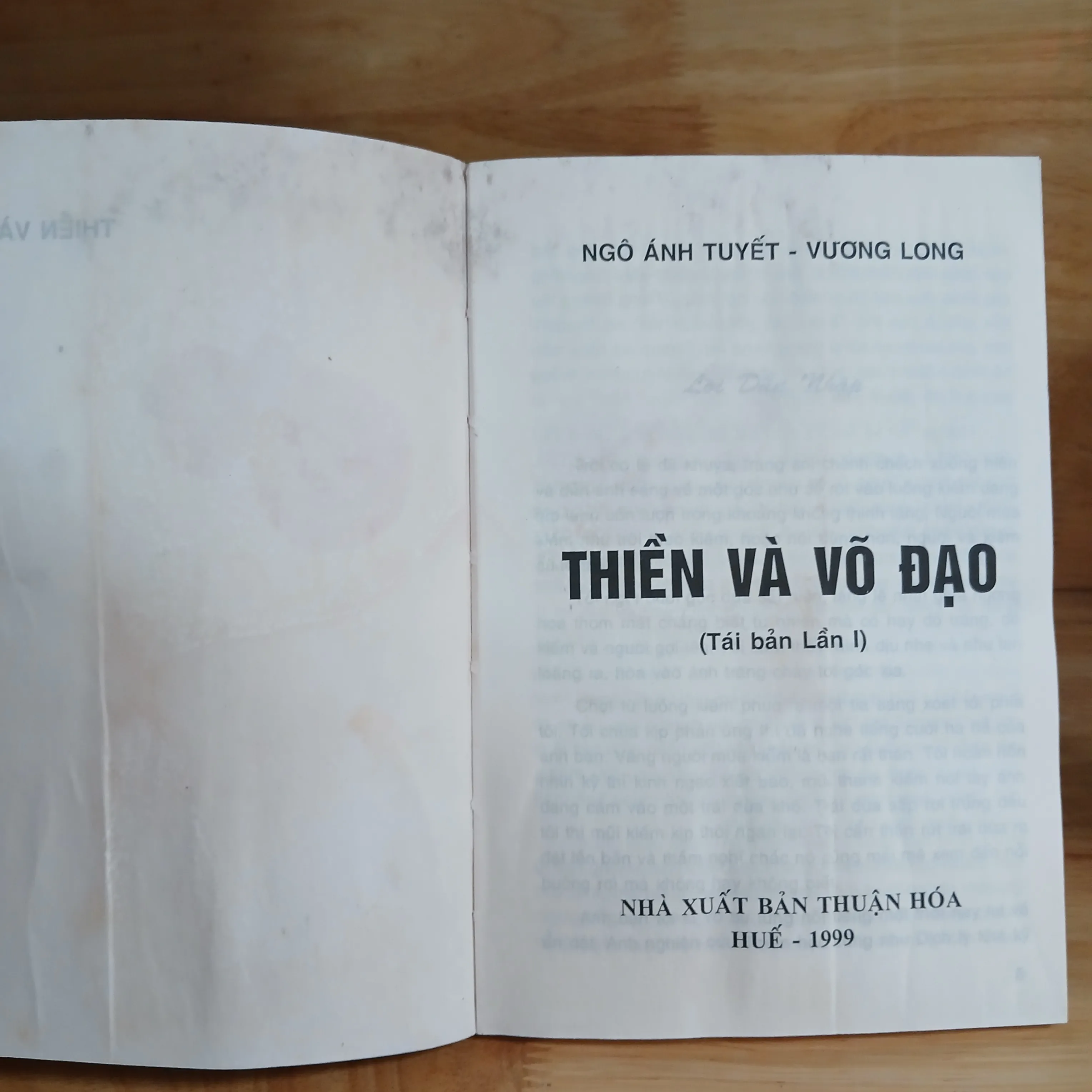 Thiền & Võ Đạo - Ngô Ánh Tuyết, Vương Long 80486