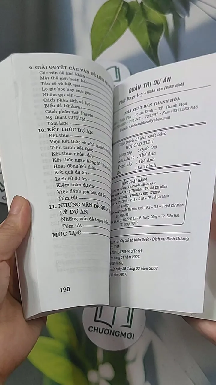 Quản trị dự án - Phil Baguley 688524