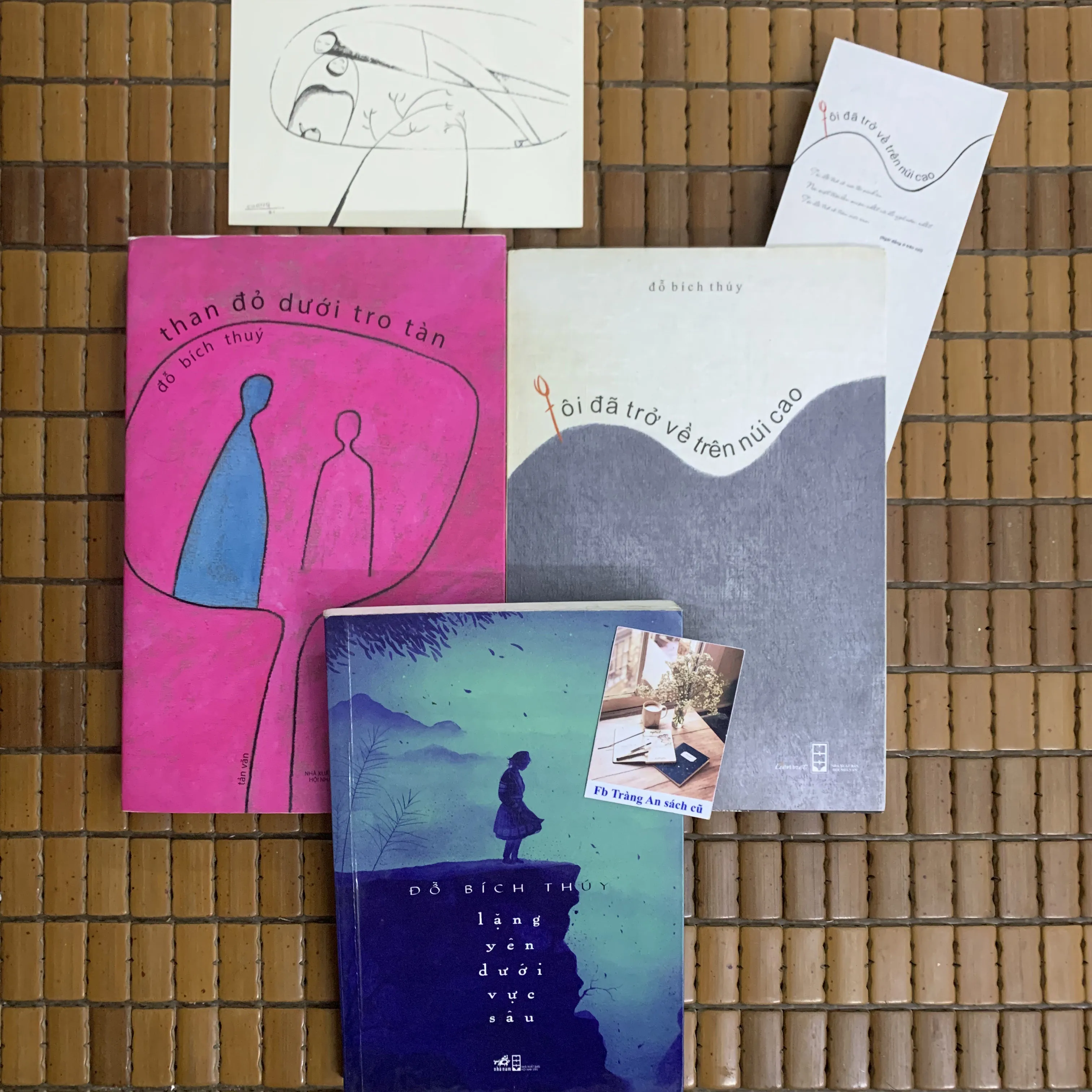 Đỗ Bích Thuý - Lặng yên dưới vực sâu, Tôi đã trở về trên núi cao, Than đỏ dưới tro tàn