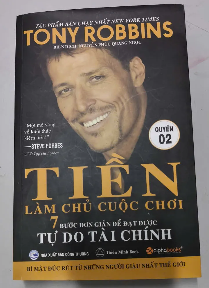 Tiền – Làm Chủ Cuộc Chơi (Quyển 1) 👤 Tác giả: Tony Robbins