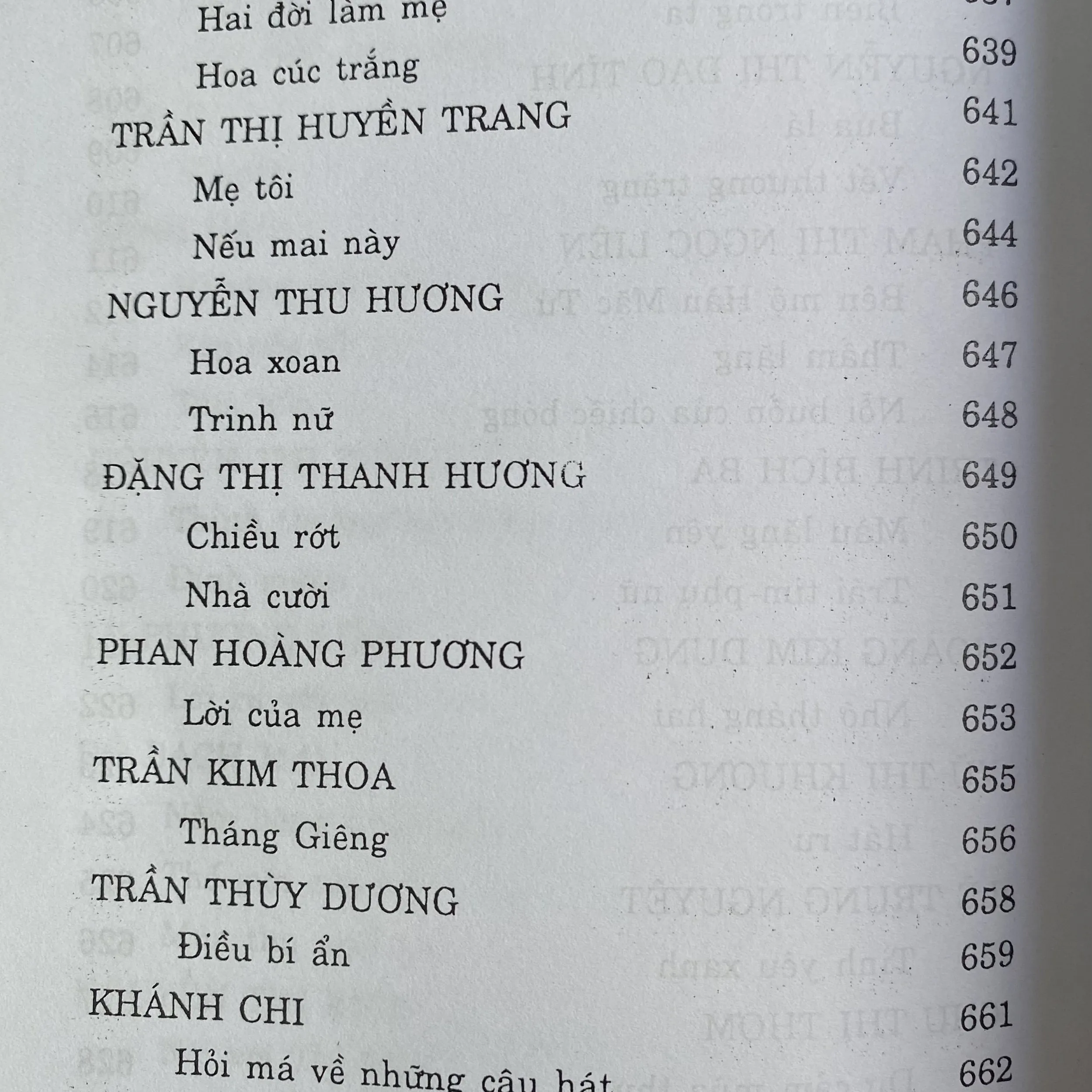 TUYỂN THƠ TÁC GIẢ NỮ VIỆT NAM  752812