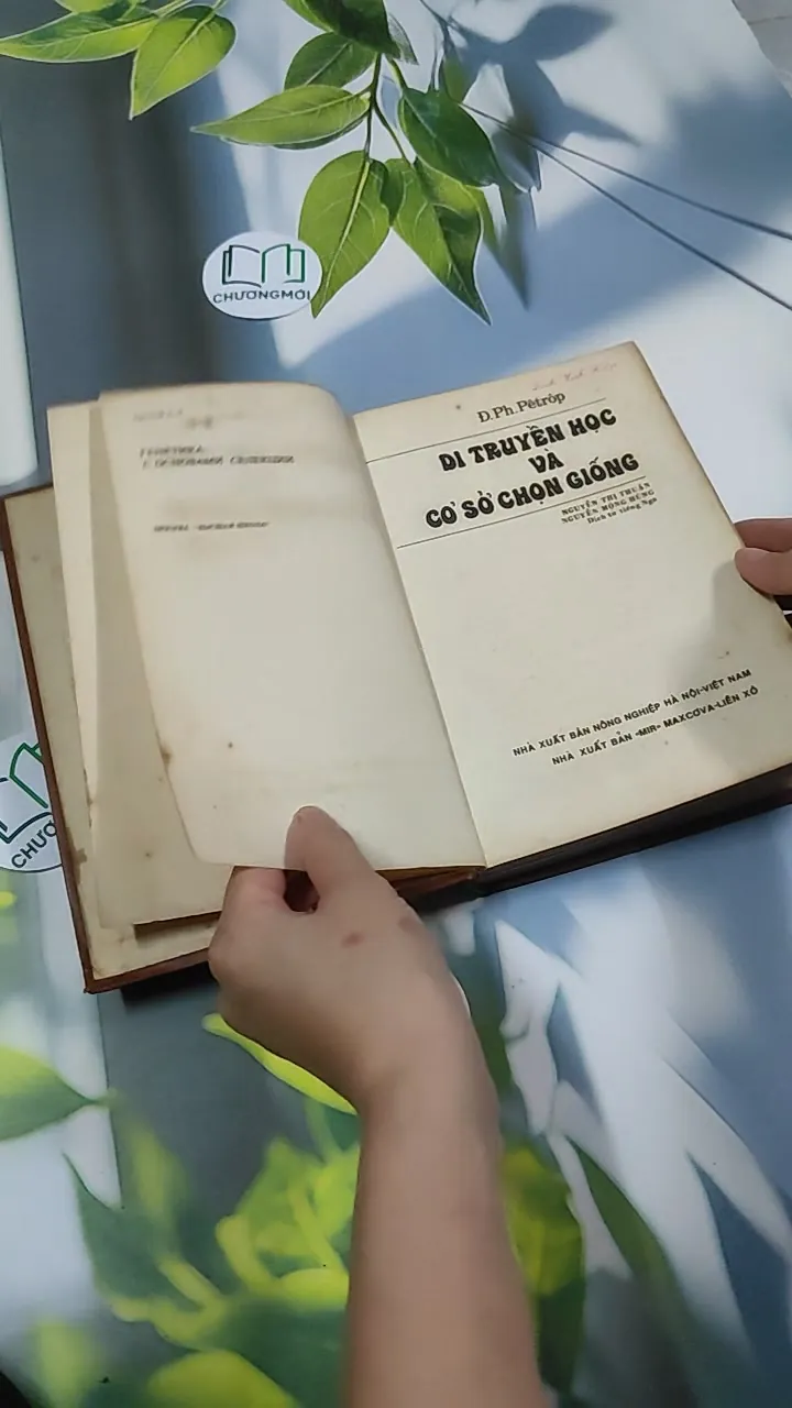 [MIỄN PHÍ BỌC SÁCH] Di Truyền Học Và Cơ Sở Chọn Giống -  Đ.Ph.Pêtrôp 750830