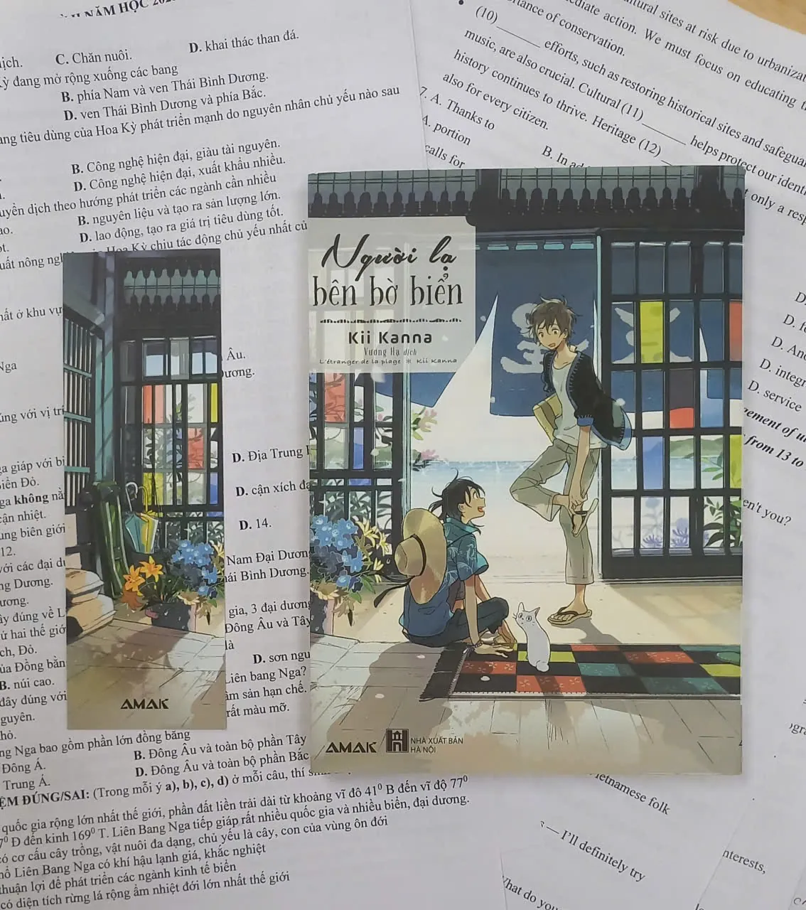 Truyện tranh Ngưới lạ bên bờ biển. One shot Nhật Bản