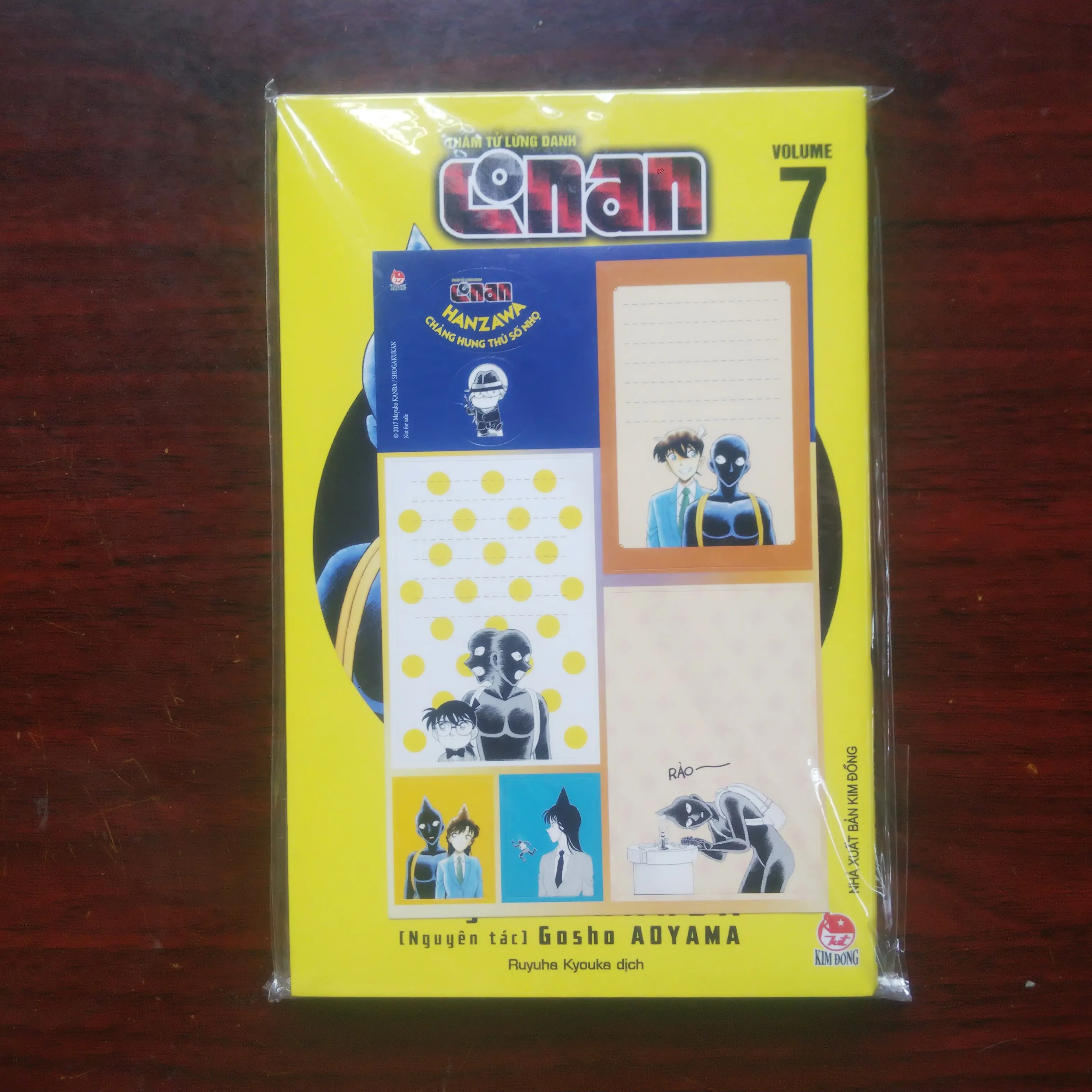 Hanzawa Chàng Hung Thủ Số Nhọ (Mayuko Kanba) Tập 7 + Sticker - Thám Tử Lừng Danh Conan