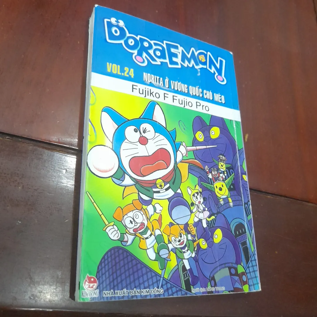 DORAEMON vol.24 - Nobita ở vương quốc chó mèo (truyện dài)