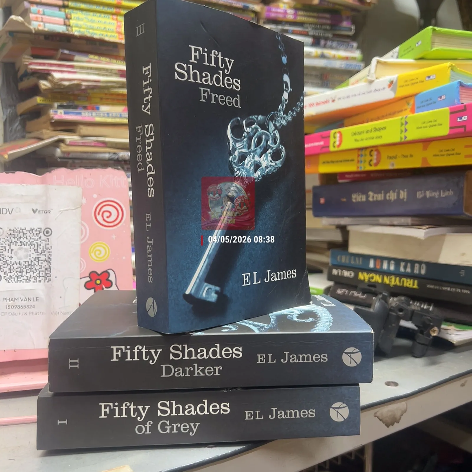 Fifty Shades Trilogy Collection E L James 3 Books Set Pack