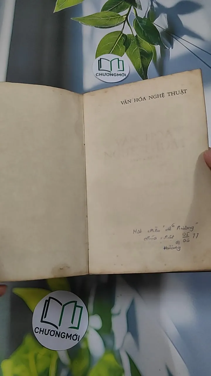 [MIỄN PHÍ BỌC SÁCH] [XƯA] Văn Hóa Nghệ Thuật (1976) 776019