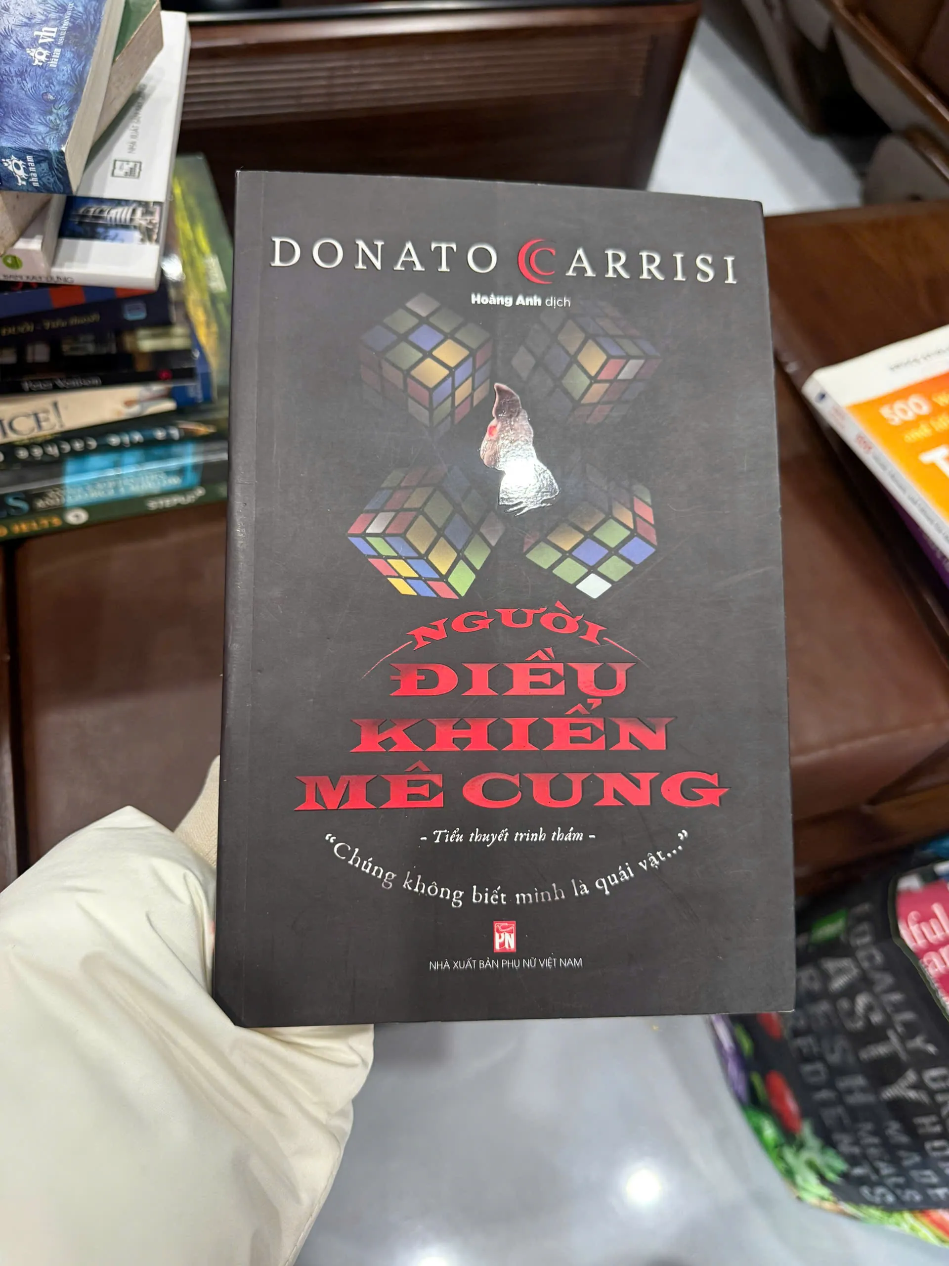 NGƯỜI ĐIỀU KHIỂN MÊ CUNG – DONATO CARRISI | TIỂU THUYẾT TRINH THÁM TÂM LÝ HẤP DẪN