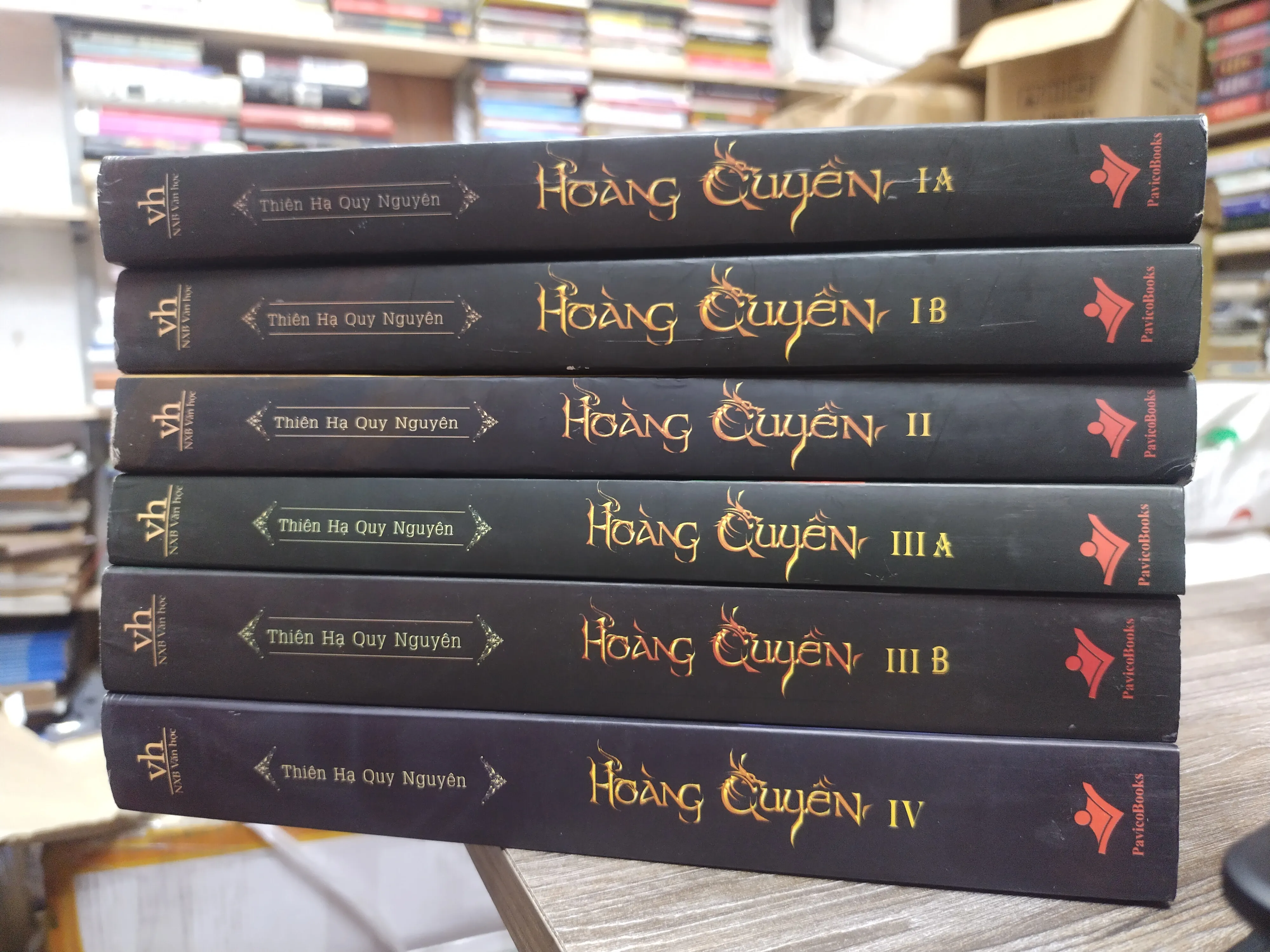 Sách: Hoàng Quyền - TG: Thiên Hạ Quy Nguyên (Bộ 6 tập) (B2)