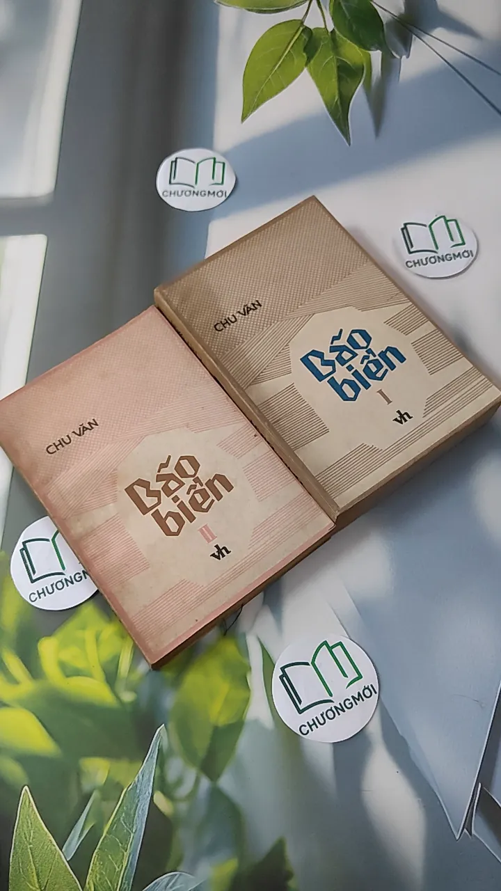 [MIỄN PHÍ BỌC SÁCH] [XƯA] Bộ Bão Biển 1, 2 (1982) - Chu Văn