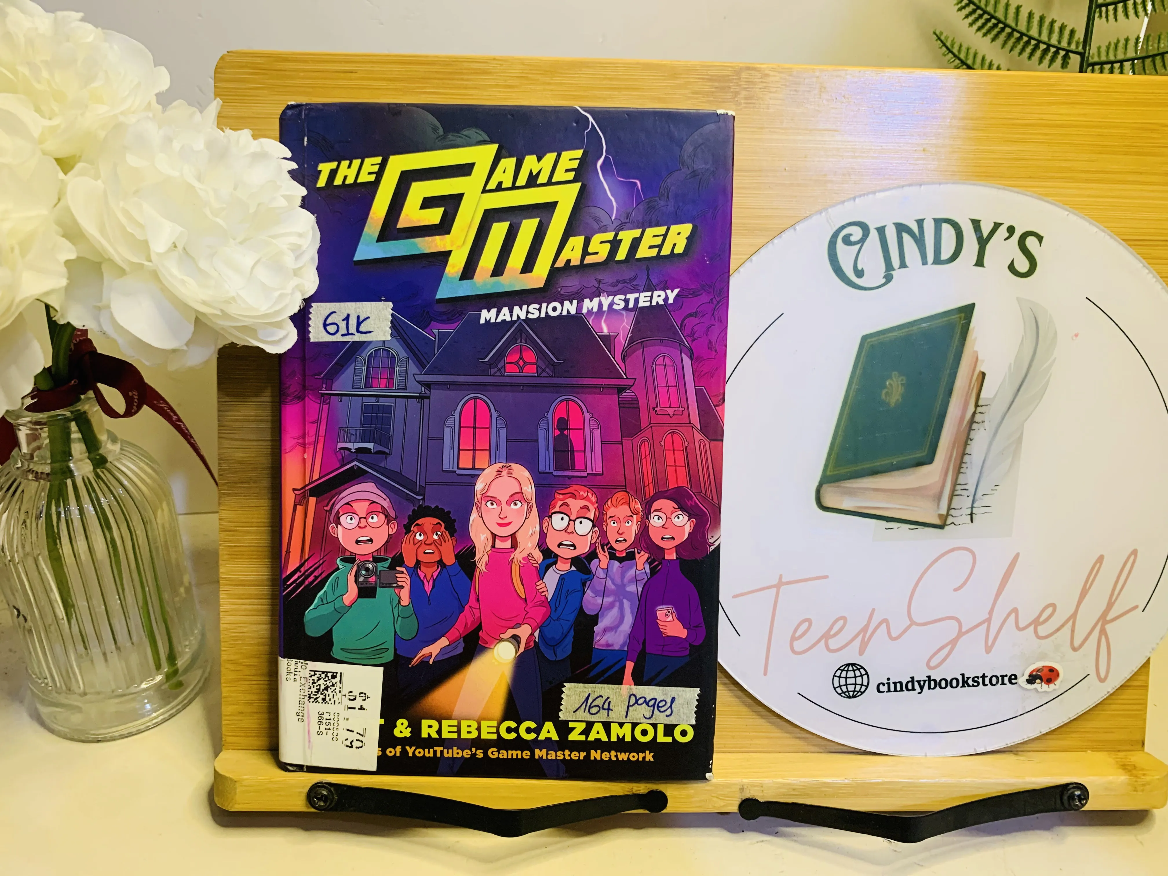 [Sách tiếng Anh 2hand] Like new 90% - The Game Master: Mansion Mystery