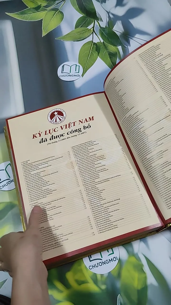 [MIỄN PHÍ BỌC SÁCH] Niên Giám Kỷ Lục Việt Nam 2008 750843