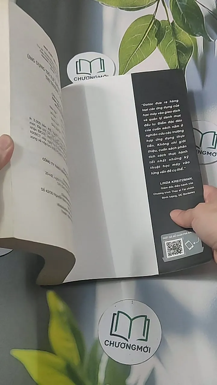 [MIỄN PHÍ BỌC SÁCH] Ứng dụng trí tuệ nhân tạo trong phân tích thị trường chứng khoán - Cr 688432