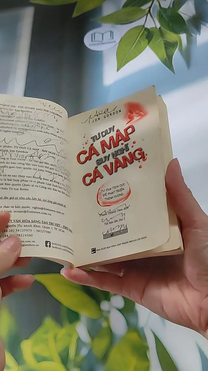 Tư duy cá mập, suy nghĩ cá vàng - John Gordon 607747