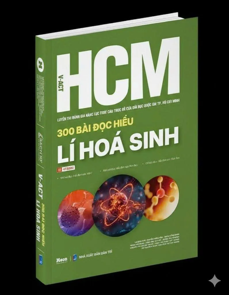 300 bài đọc hiểu Lí Hóa Sinh - Luyện thi Đánh giá năng lực ĐHQG Tp.HCM