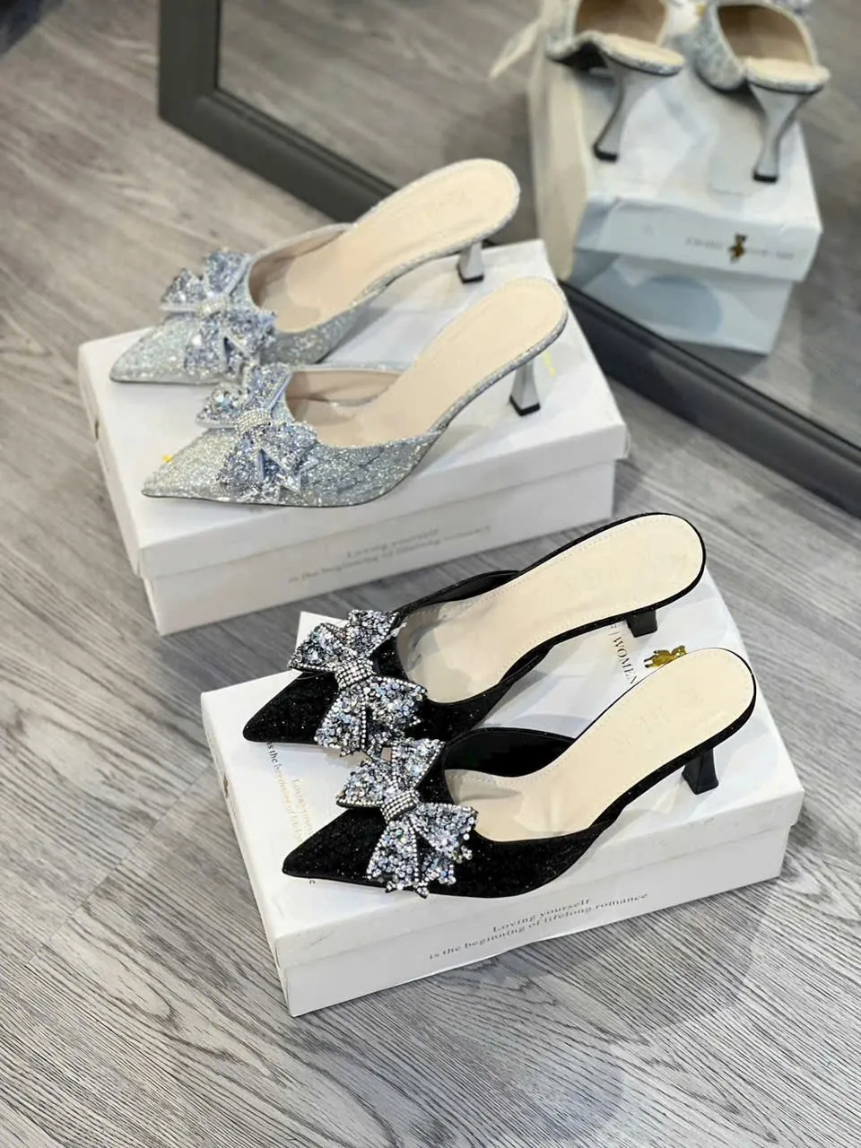 Giày gót nữ quảng Châu xịn sò