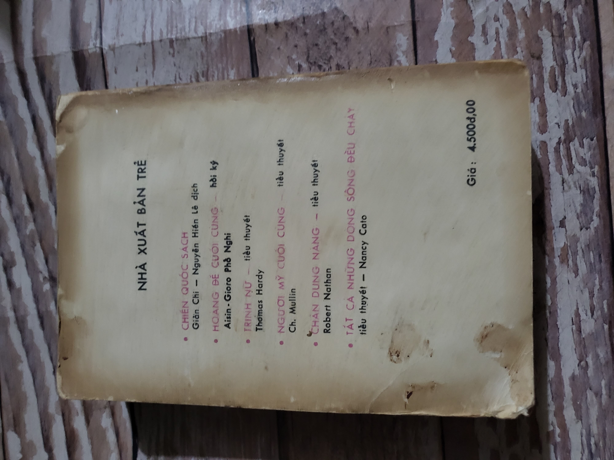 Bố già, bản dịch của Nguyễn Thứ Lang; 1989 186284