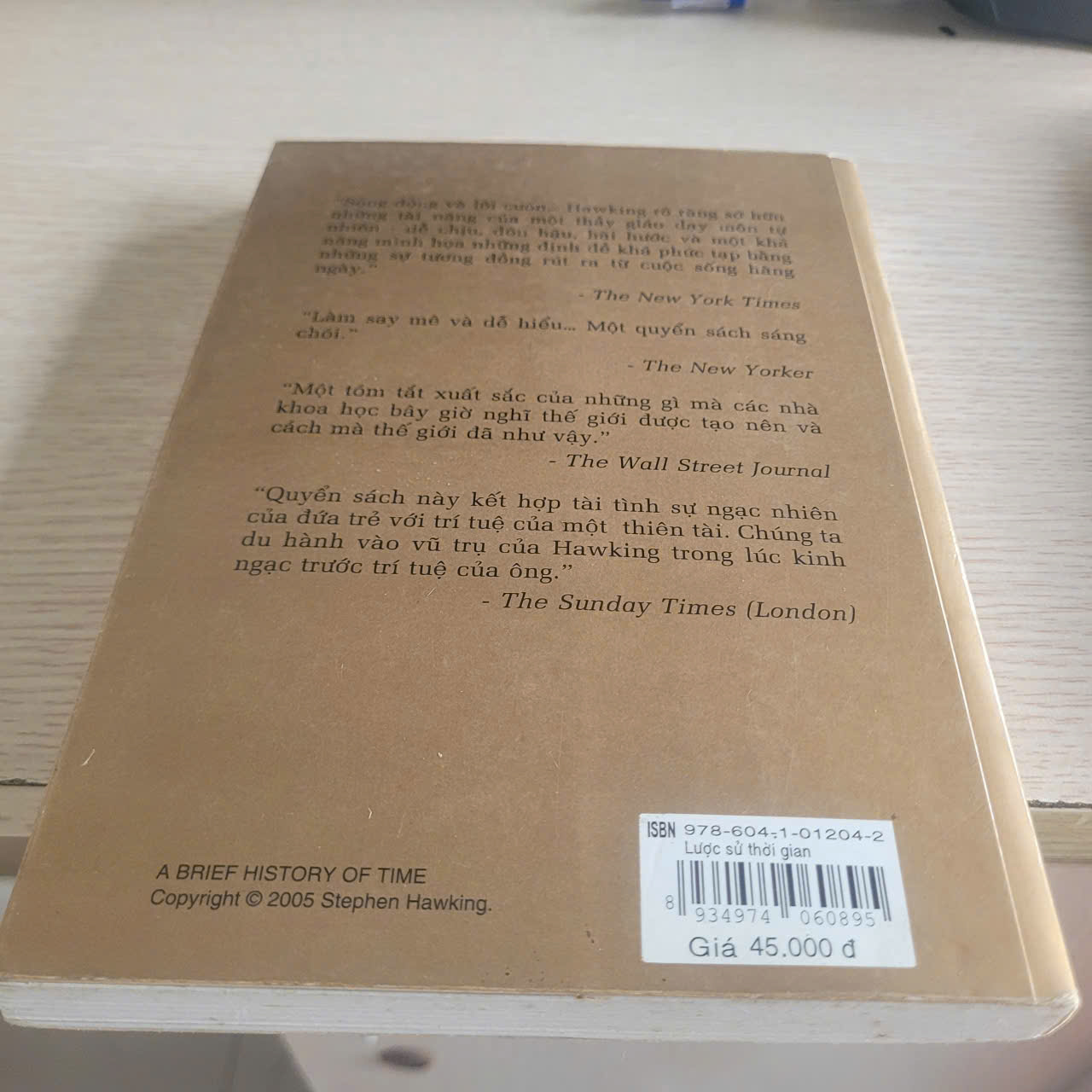 Lược Sử Thời Gian	Stephen Hawking 522582