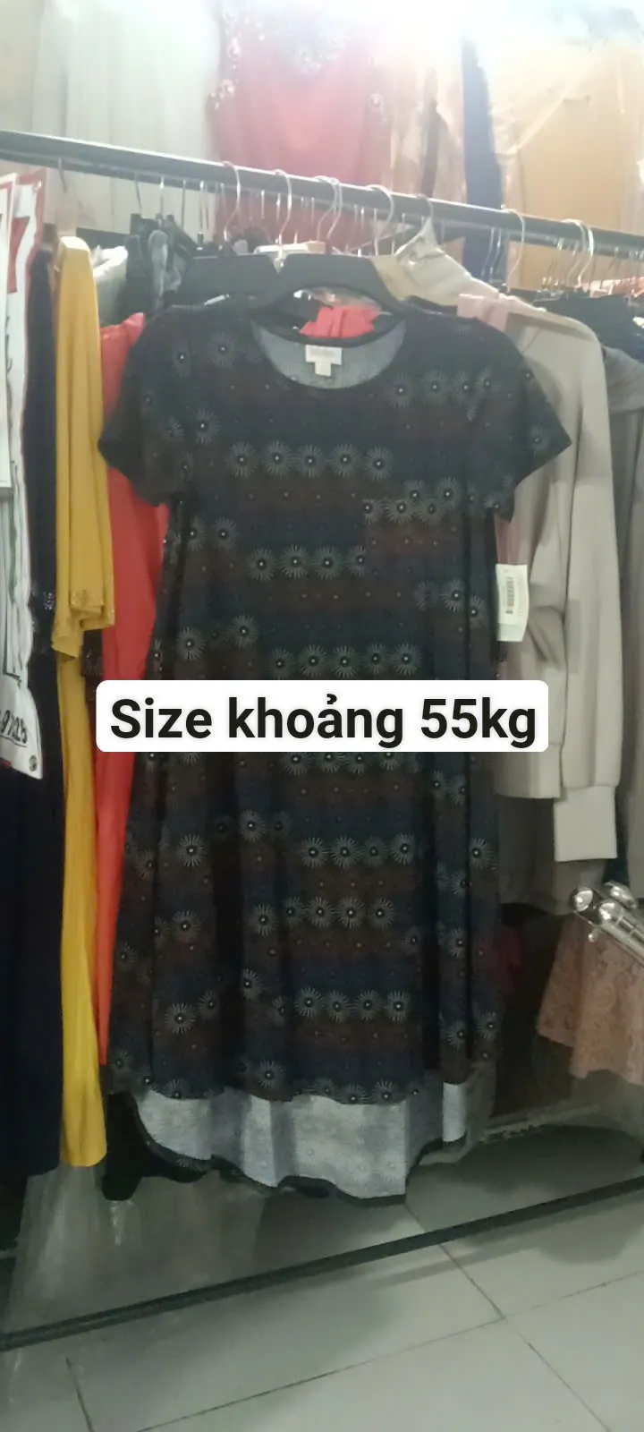 Đầm thun size 55kg
