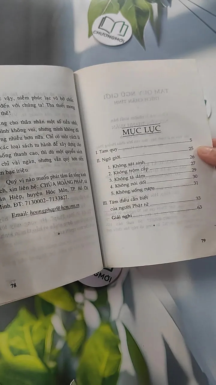 Tam Quy Ngũ Giới - Thích Chân Tính 775961