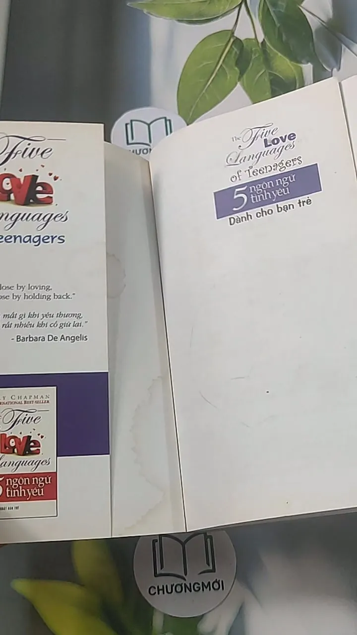 Năm ngôn ngữ tình yêu dành cho bạn trẻ - Gary Chapman 688468