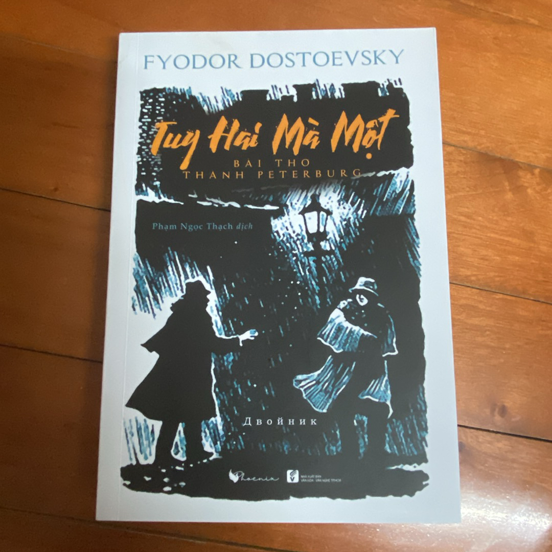 Tiểu thuyết Tuy hai mà một - Dostoevsky. Mới 99%