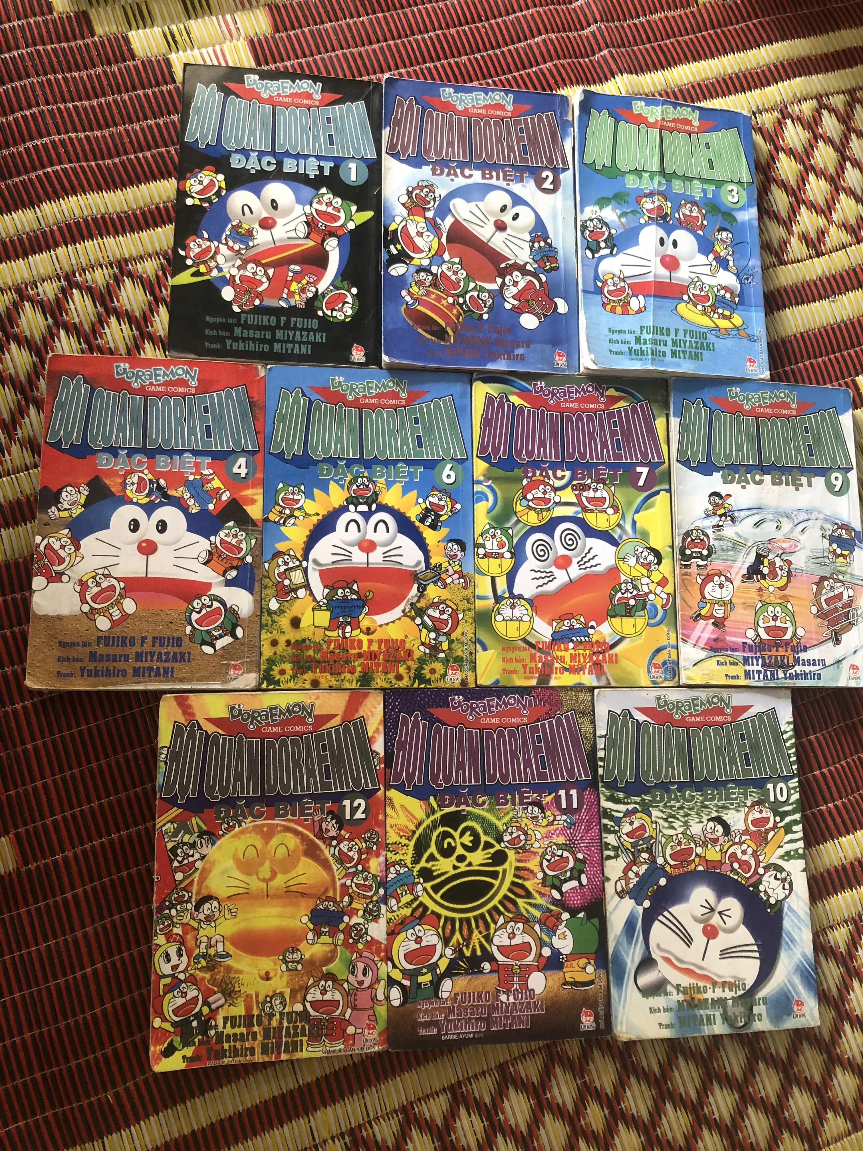 Đội quân Doraemon đặc biệt - Combo 10c thiếu tập 5 và tập 8 là full