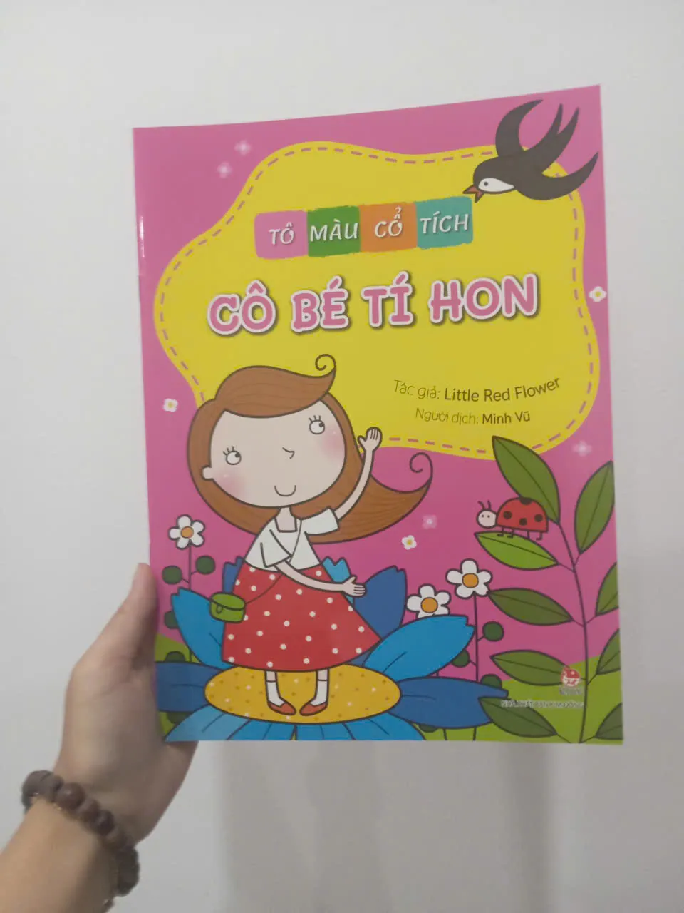Tô màu cổ tích - cô bé tí hon