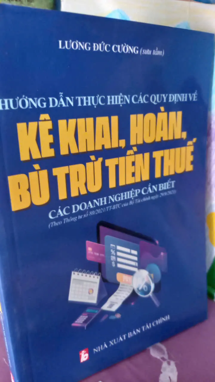 hướng dẫn kê khai hoàn thuế