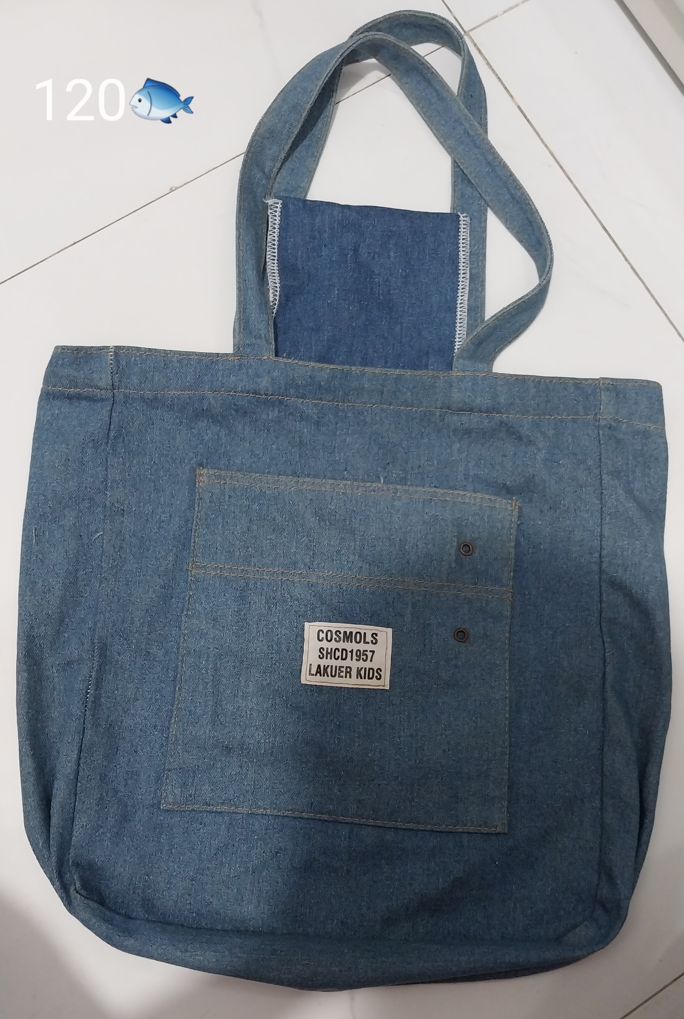 Túi jeans phong cách năng động dễ thương vải dày dặn đắt tiền mua ở shop