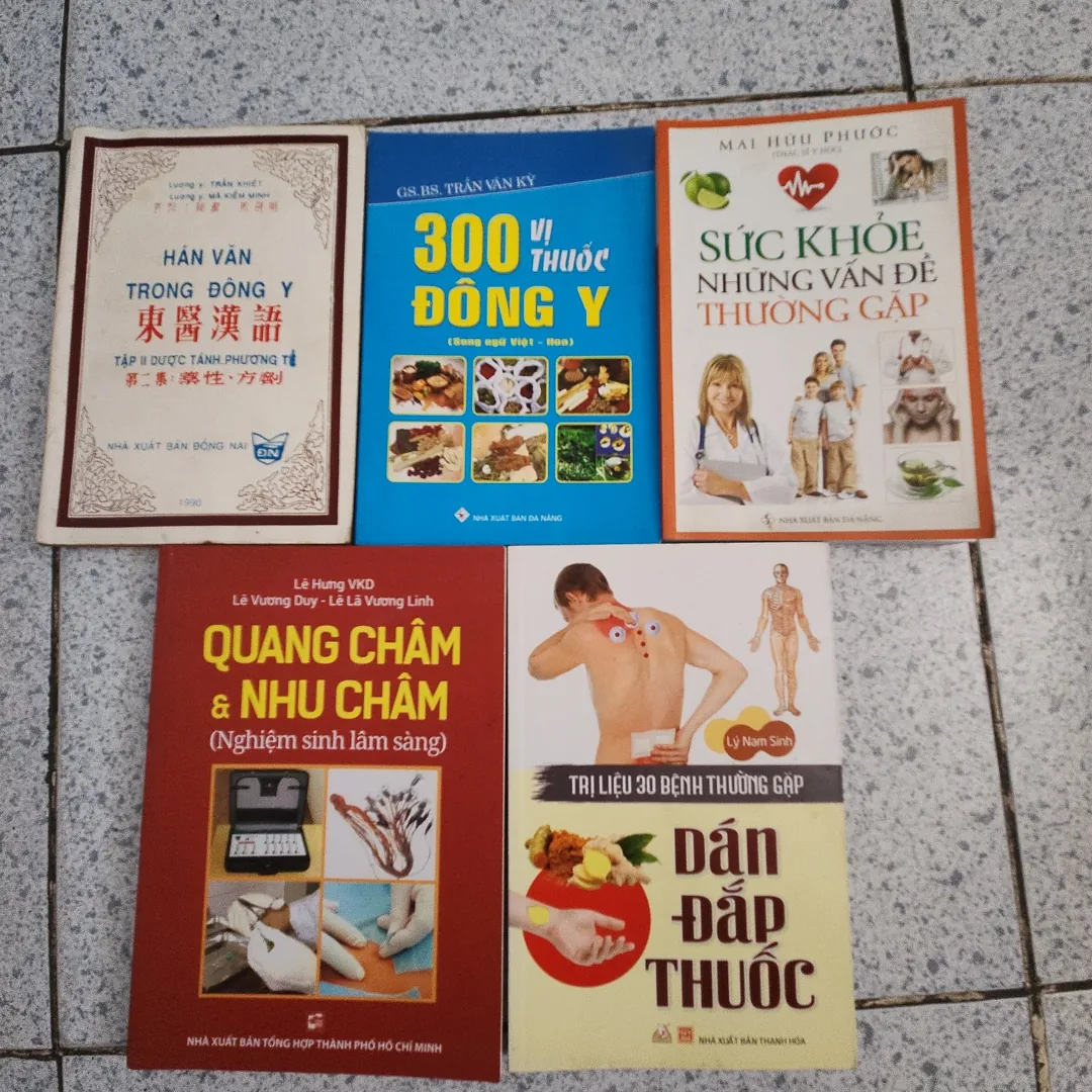 Combo 5c sách sức khỏe 