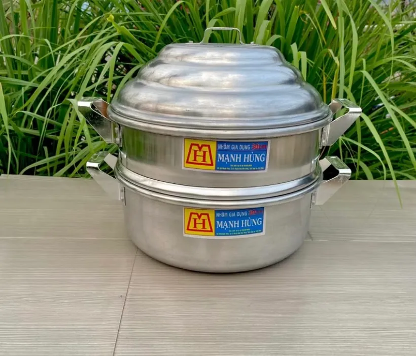 Xửng hấp nhôm Mạnh Hùng Size 34cm
