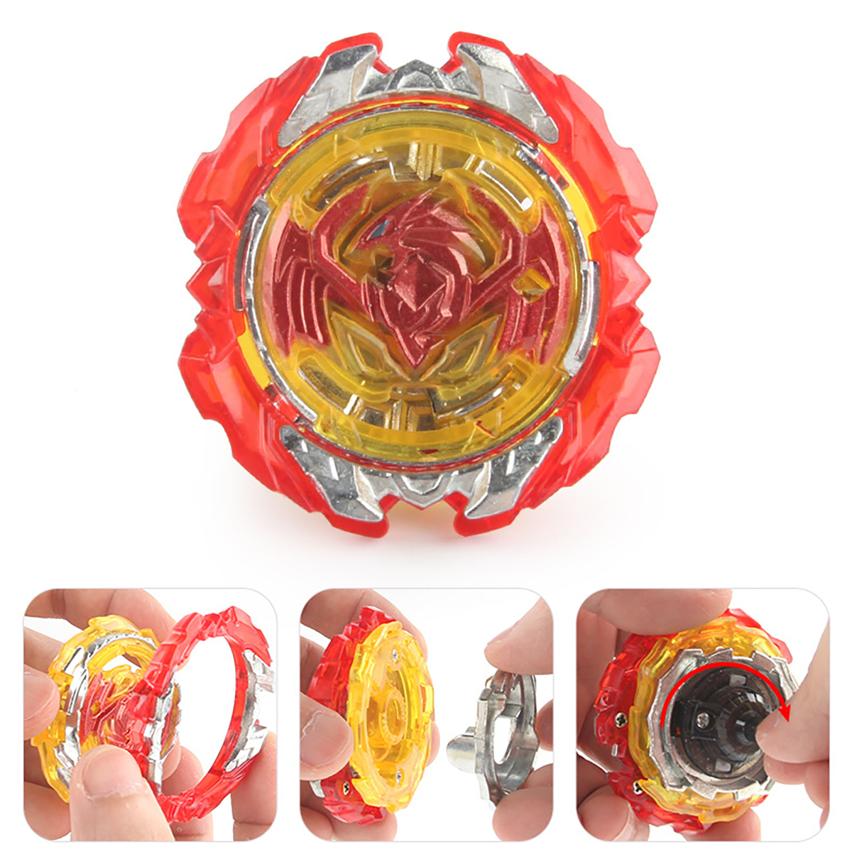 📌 Đồ Chơi Con Quay Beyblade B117 Kèm Bệ Phóng | Con Quay BEYBLADE B117 324801