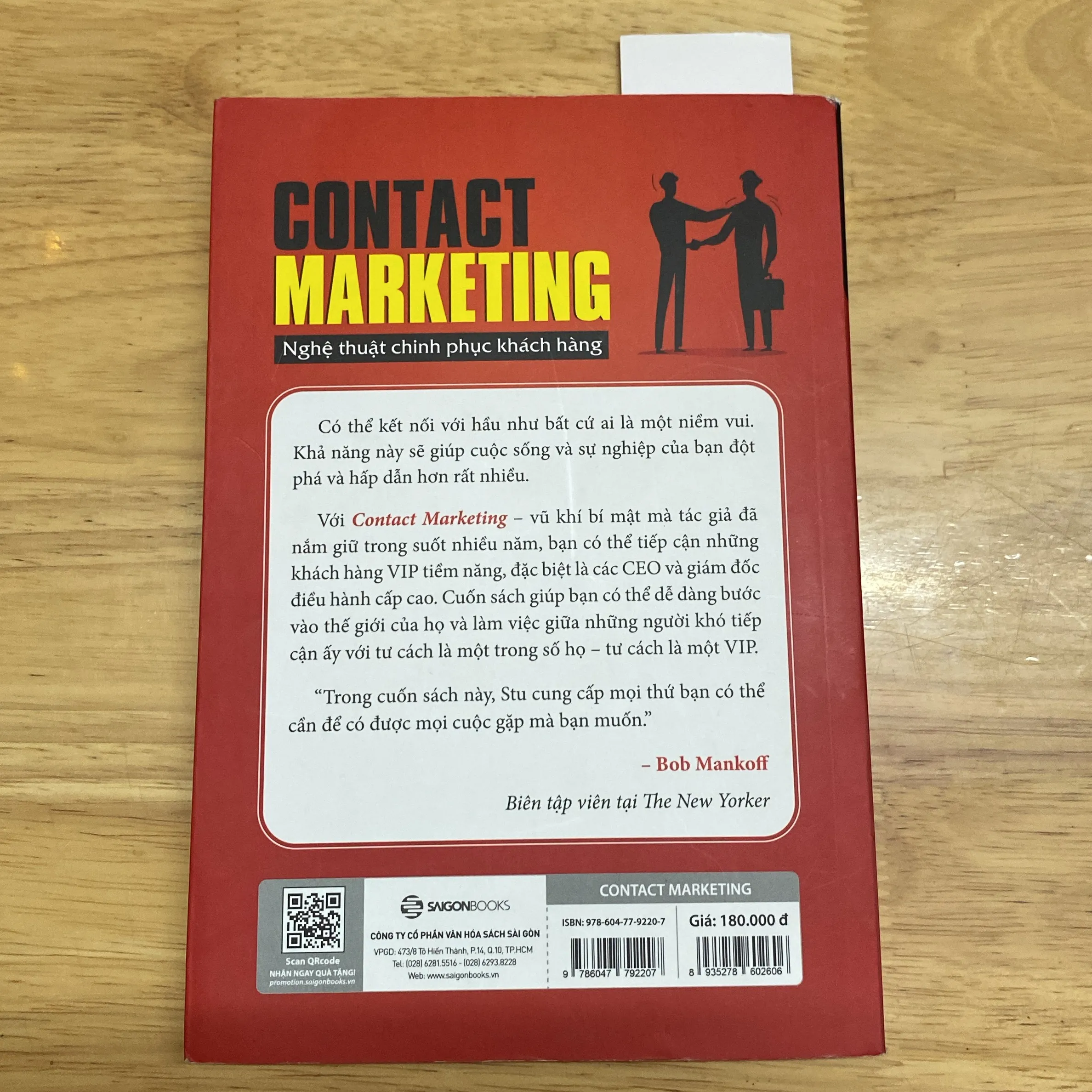 CONTACT MARKETING - Nghệ thuật chinh phục khách hàng - Stu Heinecke 992829