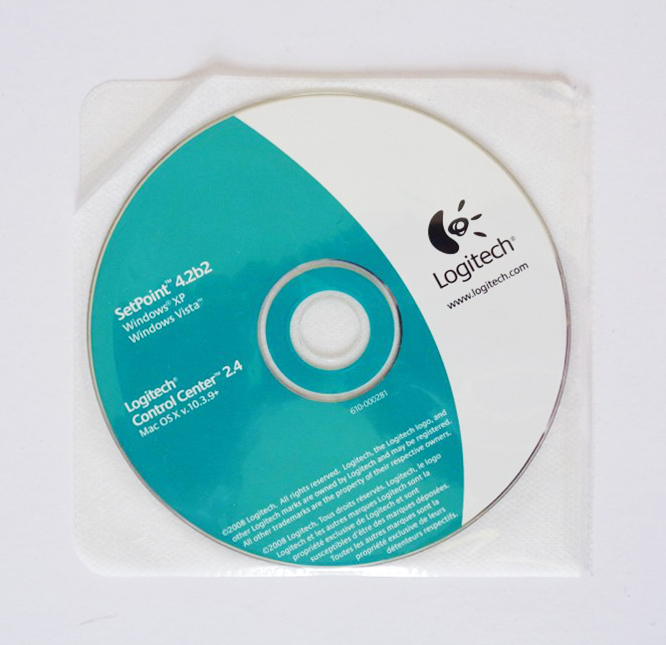 Đĩa CD Logitech SetPoint 4.2b2 71672