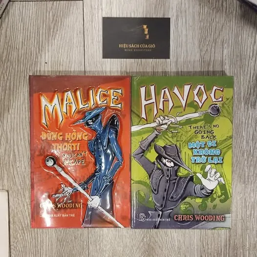 Combo 2c Chris Wooding: Havoc - Một đi không trở lại , Malice - Đừng hòng thoát -