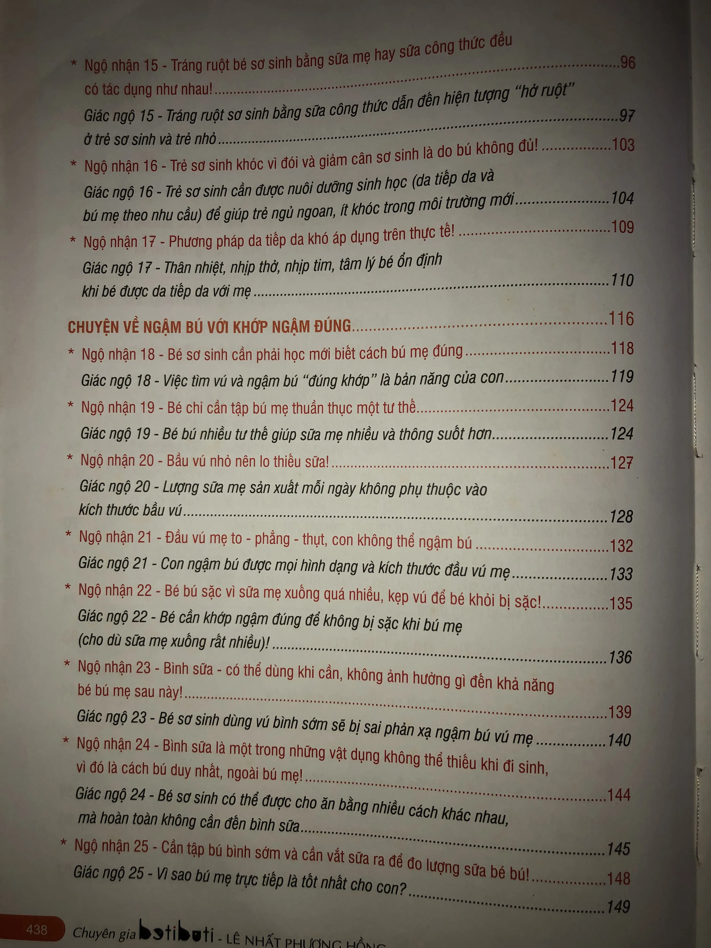 68 ngộ nhận và giác ngộ về nuôi con sữa mẹ - Sai và khó, đúng và dễ 674613