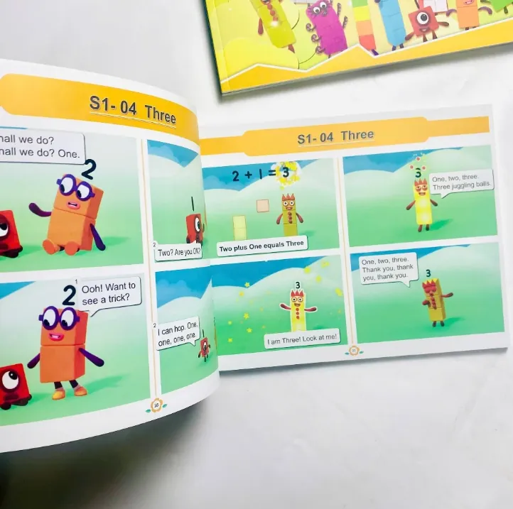 Number blocks in gộp 2 season + 1 cuốn sách bài tập có file nghe + video gốc BBC 1001333