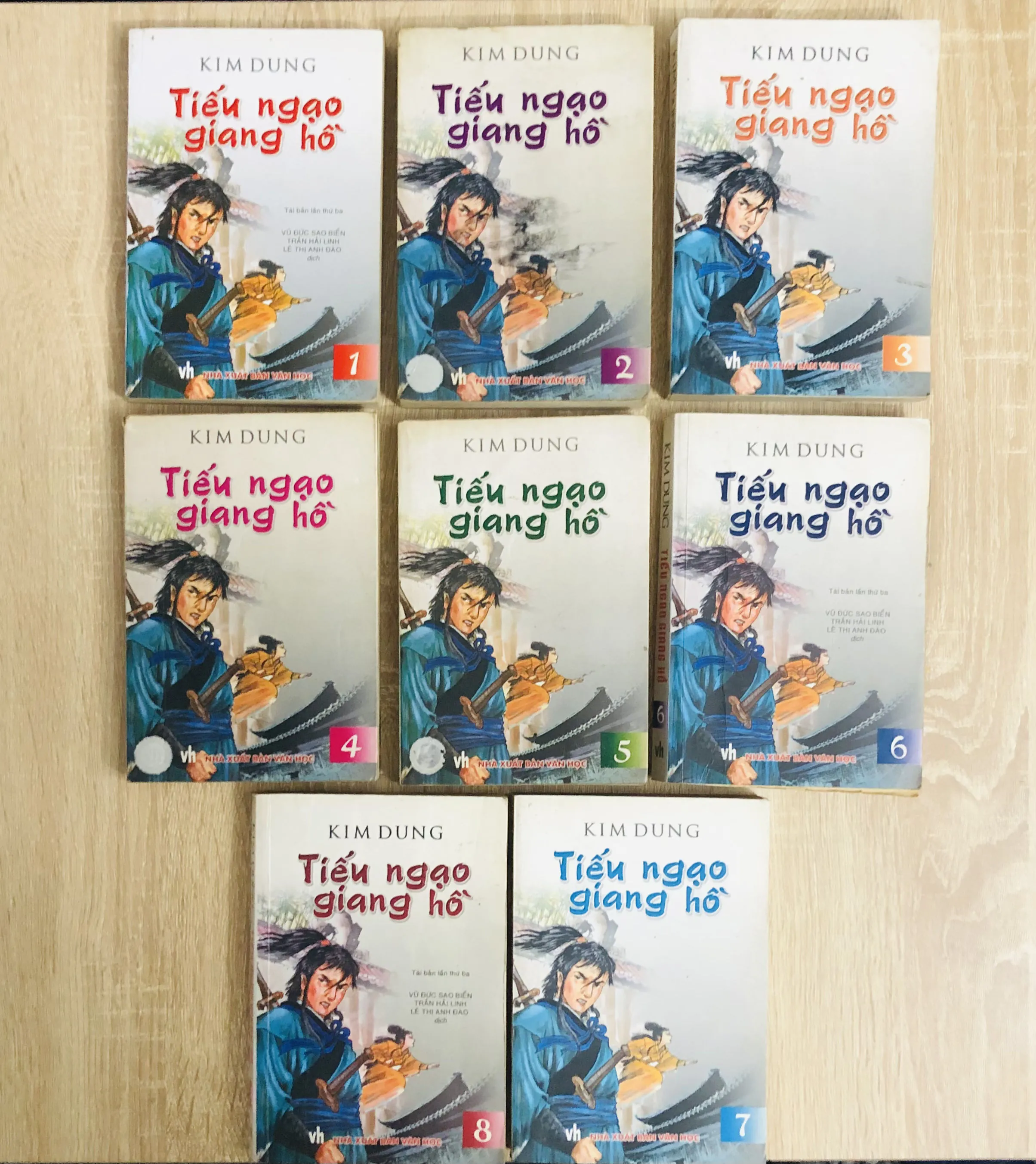 TIẾU NGẠO GIANG HỒ - Kim Dun ( bộ 8 tập)