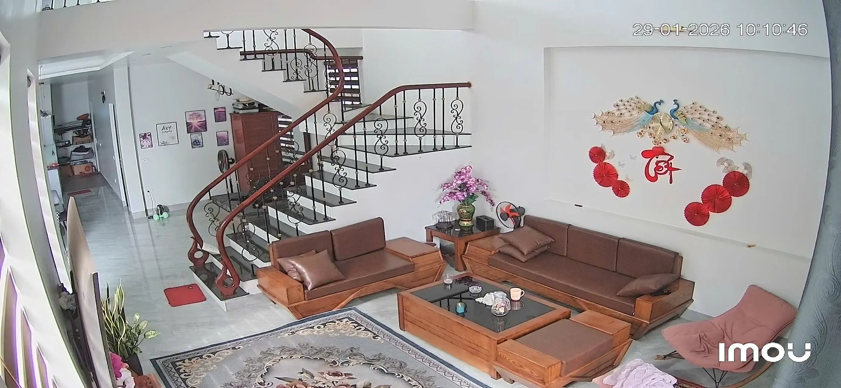 Bàn ghế sofa gỗ phòng khách
